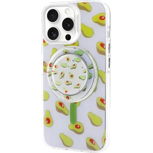 Apple iPhone 15 Pro Max Kılıf Magsafe Şarj Özellikli Tak-Çıkar Pop Soketli Zore Tiktok Kapak-Yeşil-8