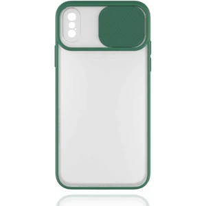 ZORE Apple iPhone Xs 5.8 Uyumlu  Lensi Kapak-Koyu YEŞIL-8682314054560-TA42779-OTNV