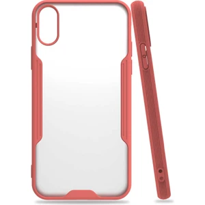 ZORE Apple iPhone Xs 5.8 Uyumlu  Parfe KAPAK-PEMBE-8682314067676-TA45608-OTNV