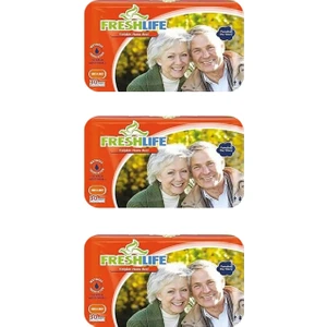 Belbantlı Medium Hasta Bezi 3 Paket(90 Adet)