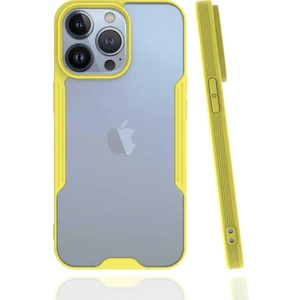 Apple iPhone 13 Pro Uyumlu Zore Parfe KAPAK-SARI-8680436053324-TA59391-OTNV
