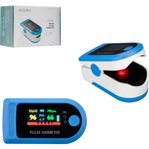 Oksimetre Parmak Tipi Dijital Saturasyon Kandaki Oksijen Oranı ve Nabız Ölçer