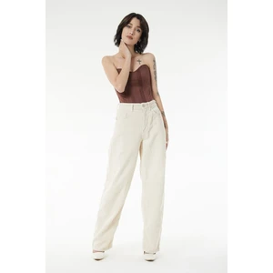 Straight Kadın Kadife Pantolon