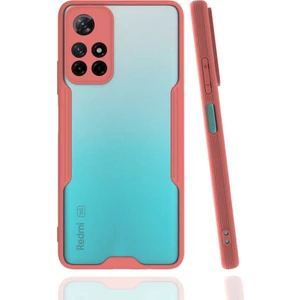 Xiaomi Poco M4 Pro 5g Kılıf Zore Parfe KAPAK-PEMBE-8680436178294-OTNV63967