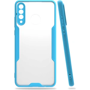 Huawei P30 Lite Kılıf Zore Parfe KAPAK-MAVI-8682314069663-OTNV46287