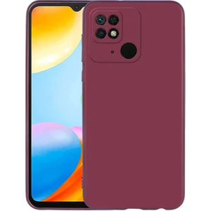 Xiaomi Redmi 10C Kılıf Zore Premier Silikon KAPAK-MÜRDÜM-8680436587300-OTNV74006