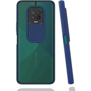 ZORE Infinix Note 7 Kılıf  Lensi KAPAK-LACIVERT-8682314095013-OTNV50441
