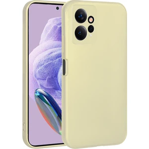 Xiaomi Redmi Note 12 4g Kılıf Zore Premier Silikon KAPAK-GOLD-8680436690734-OTNV87995