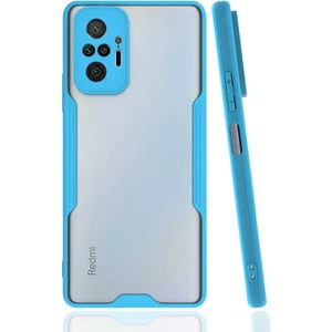 ZORE Xiaomi Redmi Note 10 Pro Kılıf  Parfe KAPAK-MAVI-8682314119702-OTNV52656