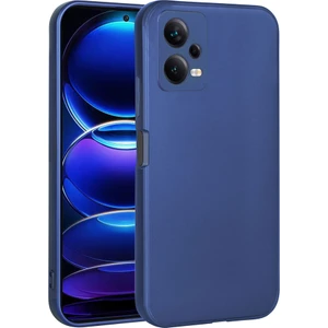 ZORE Xiaomi Redmi Note 12 5g Kılıf  Premier Silikon Kapak-Saks MAVI-8680436673669-OTNV87345