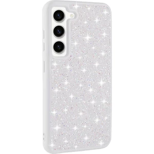ZORE Galaxy S23 Kılıf Parlak Taşlı Tasarım  Pırlanta KAPAK-BEYAZ-8680436754115-OTNV99693