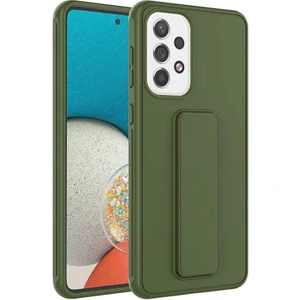ZORE Galaxy A13 4g Kılıf  Qstand Kapak-Koyu YEŞIL-8680436466704-OTNV72770