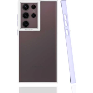 Galaxy S22 Ultra Kılıf Zore Mima KAPAK-LILA-8680436254493-OTNV65013