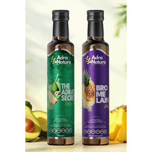 Arınma Paketi Mix- The Adra’s Secret Detox Cure Sirkesi + Bromelain Blend, 2'li Avantaj Paketi