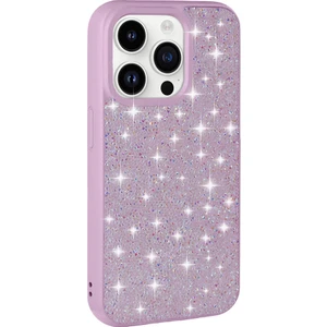 ZORE Apple iPhone 14 Pro Max Kılıf Parlak Taşlı Tasarım  Pırlanta KAPAK-LILA-8680436754047-OTNV99667