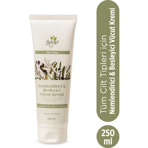 Selesta Life Zeytinyağı, Shea Yağı, Zeytinyağı Özlü Nemlendirici & Besleyici Vücut Kremi Vücut Kremi 250 ml