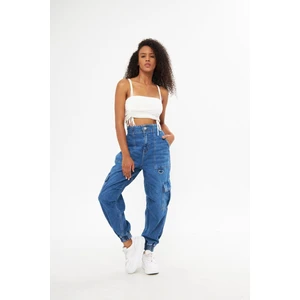 Sarah Paraşüt Jean Pantolon