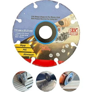 Ahşap Pvc Alüminyum Kesme Diski 115 mm