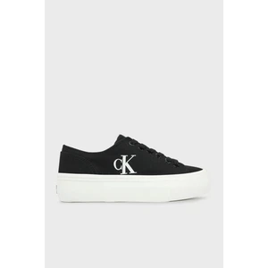 Calvin Klein Pamuk Karışımlı Kanvas Ayakkabı YW0YW017630GM Bayan Ayakkabı YW0YW01763 0gm
