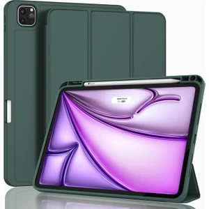 iPad Air 13 İnç M2 2024 Kalemlikli Uyku Modlu Yatay Standlı Stromix Smart Kılıf A2898 A2899