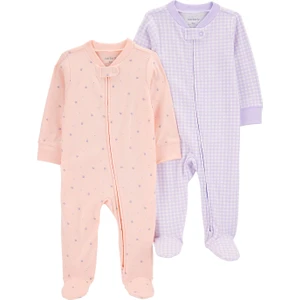Layette Kız Bebek Uyku Tulumu Set 2'Li Paket