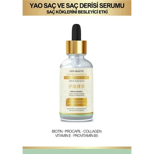Lien Beaute Saç ve Saç Derisi Serumu 50 ml Biotin Procapil Kolajen Destekli Bitkisel Paraben İçermez