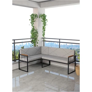 Src Serisi Balkon, Bahçe, Cafe, Köşe Takımı, Balkon Köşe Takımı - Açık Gri