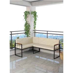 Src Serisi Balkon, Bahçe, Cafe, Köşe Takımı, Balkon Köşe Takımı - Krem