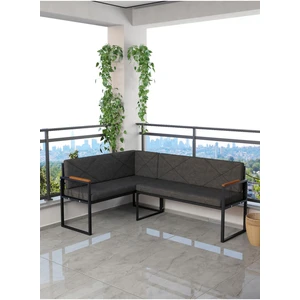 Src Serisi Balkon, Bahçe, Cafe, Köşe Takımı, Balkon Köşe Takımı - Antrasit