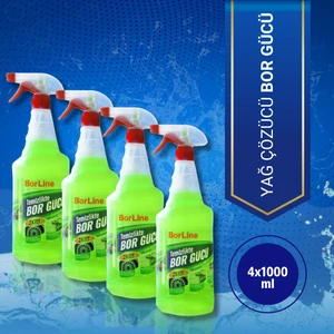 Güçlü Yağ Çözücü Borgücü® (4x1 Litre)