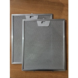 Ehla Filtre 25 x 30 cm Mandal Tek Tırnaklı - Alt Kenar Çift Tırnaklı Alüminyum Filtre Seti - 2 Adet Ehla Filtre