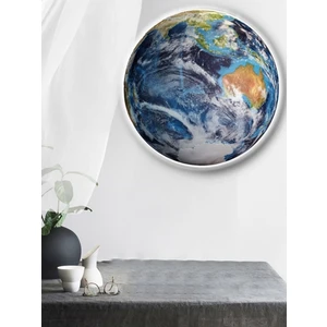 Gökyüzü Panel LED Aplik 30 cm  Çap LED 25WAT, Duvar Ay Tablosu Moder LED Aplik Yenı Model Avıze