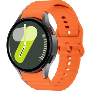 Samsung Galaxy Watch 4/5/6/7/fe/40/44/classic/42/43/46/47 Uyumlu Yüksek Kaliteli Spor Silikon Kordon