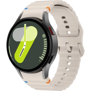 Samsung Galaxy Watch 4/5/6/7/fe/40/44/classic/42/43/46/47 Uyumlu Yüksek Kaliteli Spor Silikon Kordon