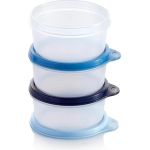 Atıştırmalık Kaplar Beyaz 3'lü Set