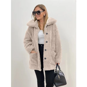 Peluş Rahat Kışlık Ceket