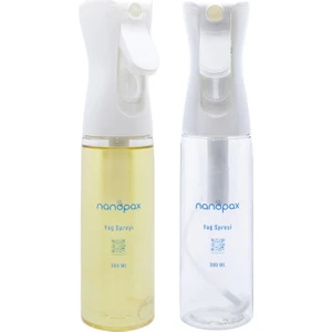 2 Adet Yağ Spreyi - 300ML Pet Şişe (Plastik)