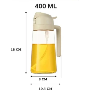 Sprey Cam Yağdanlık 450ML Airfryer Yağdanlık