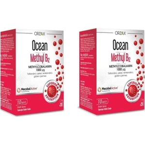 Methyl B12 1000MG 10ML Sprey 2 Kutu