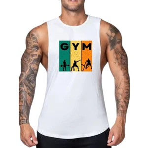 Fitness Gym Tank Top Sporcu Atleti
