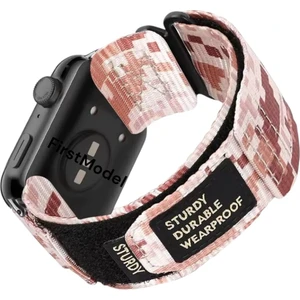 Huawei Watch Fit 3,4,4 Pro Uyumlu Premium Cırtlı Bant Kordon Sepya