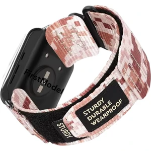 Huawei Watch Fit 2 Uyumlu Premium Cırtlı Bant Kordon Sepya