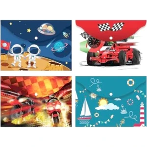Çıtçıtlı Dosya Baskılı Erkek 3105E - 6 Adet