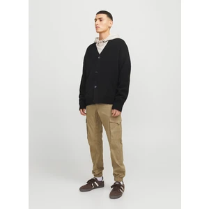 Jack & Jones Lastikli Paça Kahve Erkek Kargo Pantolon 12139912_JPSTPAUL Flake Cargo Noos