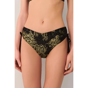 Medusa Yanı Büzgülü Bikini Alt