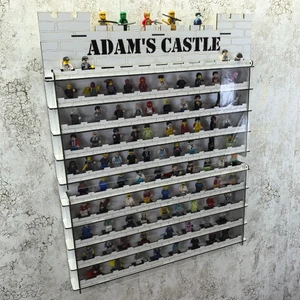 Good Sign 180 Mini Figür Vitrin Dolabı,pleksi Kapaklı Minyatür Figürler,akrilik Kapaklı Oyuncak Rafı, Küçük Aksiyon Figür Rafı