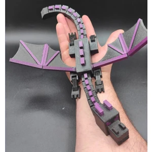 Modellio3D Minecraft Ender Dragon