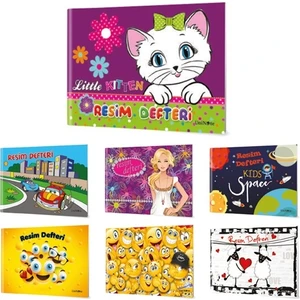 Çınar Resim Defteri Orta 30 Yaprak Perforajlı - 3 Adet