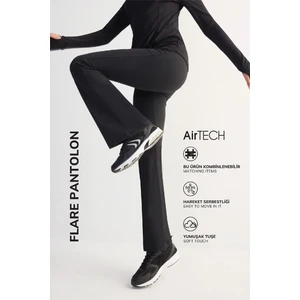 Flare Fit Beli Saran Ispanyol Paça Standart Boy Eşofman ALTI C9192AX25SP