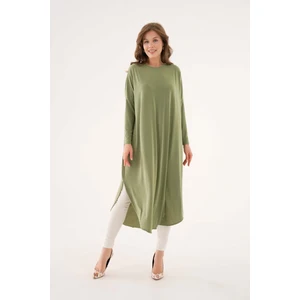 Yanları Yırtmaçlı Sandy Tunik